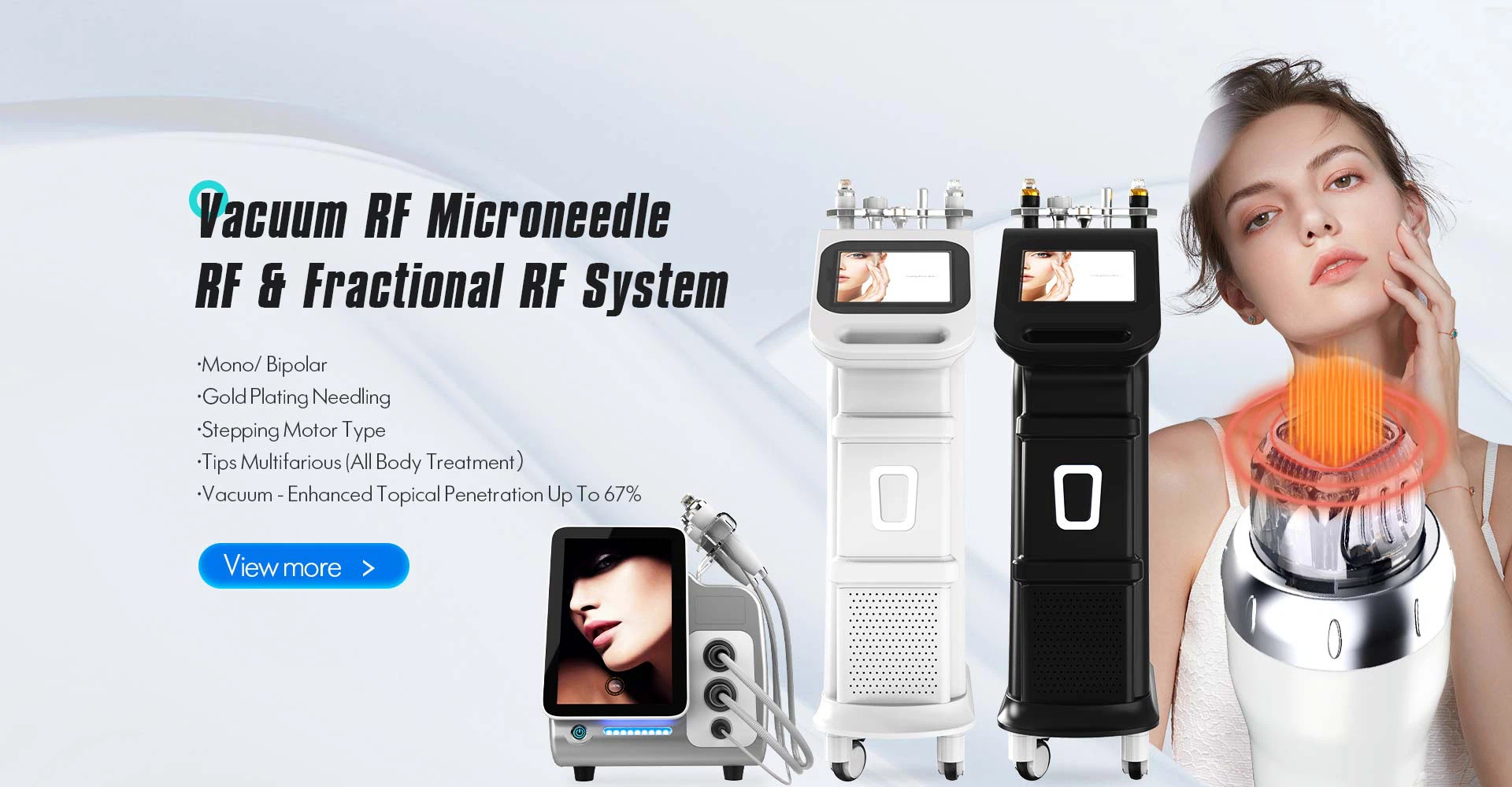 Vacuum Mrico Needle Fractional RF Machine