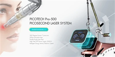 Pico tätoveeringute eemaldamise masin laseriga